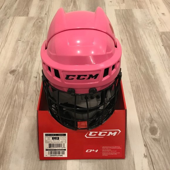 CCM Vector 04 Pink Hockey Helmet - Size S - Picture 5 of 5